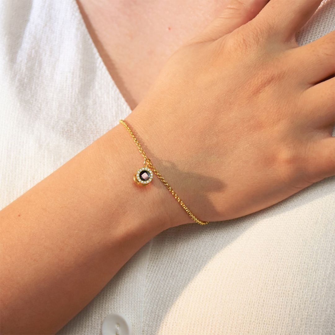 Pulseira Halo com Foto Personalizada