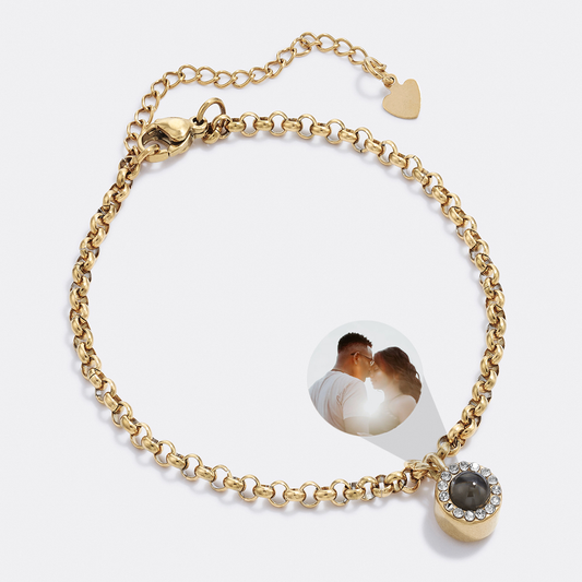 Pulseira Halo com Foto Personalizada